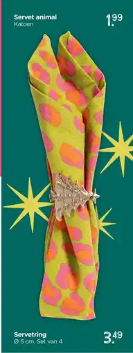 Xenos Servet animal aanbieding