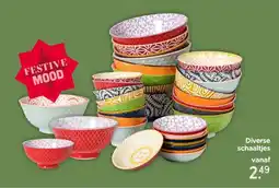 Xenos Diverse schaaltjes aanbieding