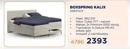 TotaalBED BOXSPRING KALIX elektrisch aanbieding
