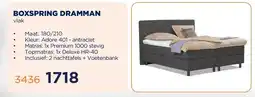 TotaalBED BOXSPRING DRAMMAN aanbieding