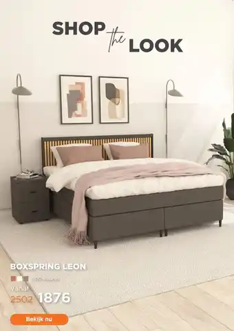 TotaalBED Boxspring Leon aanbieding
