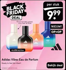 Etos Adidas Vibes Eau de Parfum aanbieding