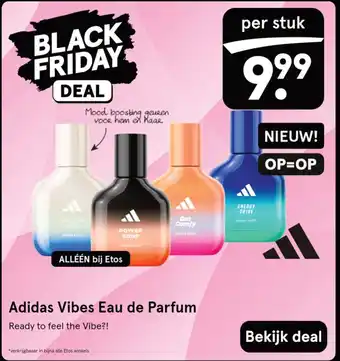 Etos Adidas Vibes Eau de Parfum aanbieding