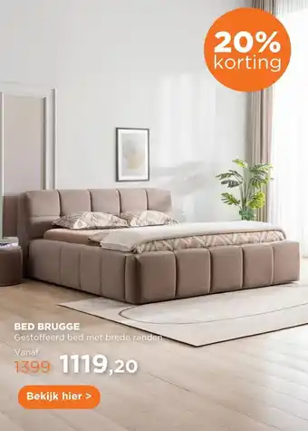 TotaalBED Bed Brugge | 140 x 200 cm | Cyber 676, lever aanbieding