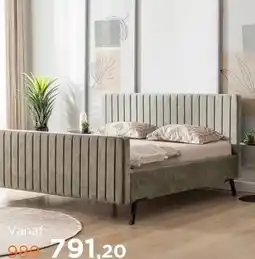 TotaalBED Bed Marke | 140 x 200 cm | Adore 626, tijm aanbieding