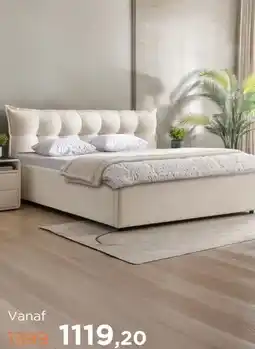 TotaalBED Bed Luik | 140 x 200 cm | Sino 973, ivoor aanbieding