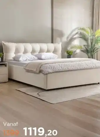 TotaalBED Bed Luik | 140 x 200 cm | Sino 973, ivoor aanbieding