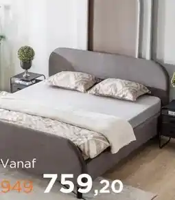 TotaalBED Bed Munno | 140 x 200 cm | Cyber 676, lever aanbieding