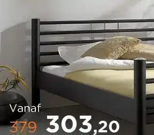 TotaalBED Bed Davos | 140 x 200 cm | Antraciet aanbieding