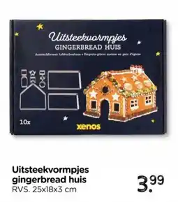 Xenos Uitsteekvormpjes gingerbread huis aanbieding