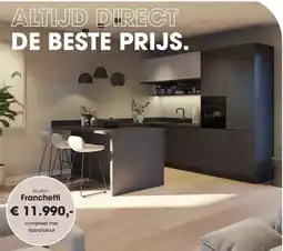Superkeukens keuken Franchetti aanbieding