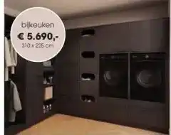 Superkeukens bikeuken aanbieding