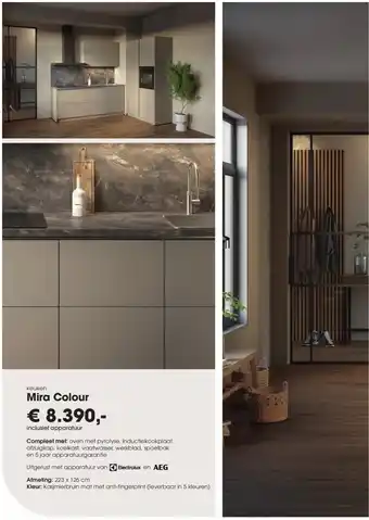 Superkeukens Mira Colour aanbieding