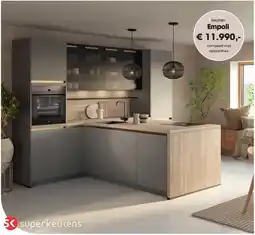 Superkeukens keuken Empoli aanbieding