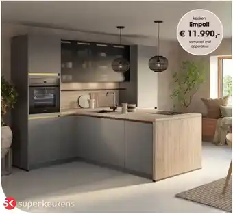 Superkeukens keuken Empoli aanbieding