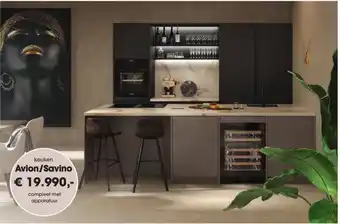 Superkeukens keuken Avion/Savino aanbieding