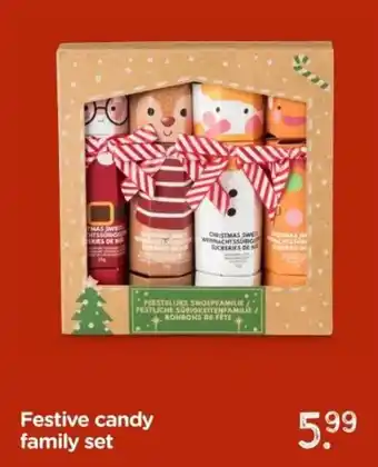 Xenos Festive candy family set aanbieding