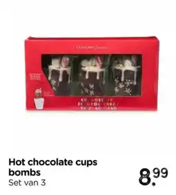 Xenos Hot chocolate cups bombs aanbieding