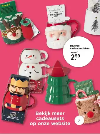 Xenos Diverse cadeaumokken aanbieding