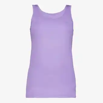 Scapino TwoDay dames GOTS singlet paars aanbieding