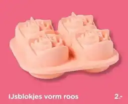 Xenos IJsblokjes vorm roos aanbieding