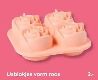 Xenos IJsblokjes vorm roos aanbieding