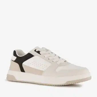 Scapino Blue Box heren sneakers beige aanbieding