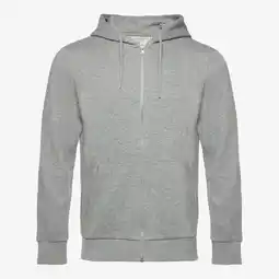 Scapino Produkt heren sweatvest grijs aanbieding