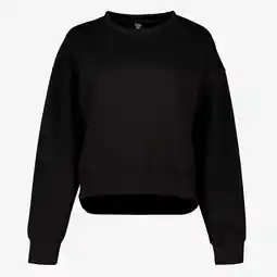 Scapino Osaga cropped dames sport sweater zwart aanbieding