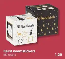Xenos Kerst naamstickers aanbieding