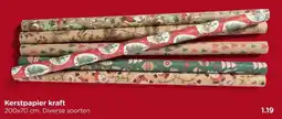 Xenos Kerstpapier kraft aanbieding