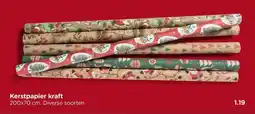 Xenos Kerstpapier kraft aanbieding