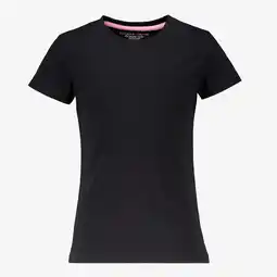 Scapino TwoDay basic meisjes T-shirt zwart aanbieding