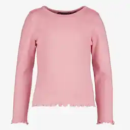 Scapino TwoDay meisjes shirt met lange mouwen roze aanbieding