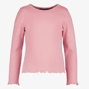 Scapino TwoDay meisjes shirt met lange mouwen roze aanbieding