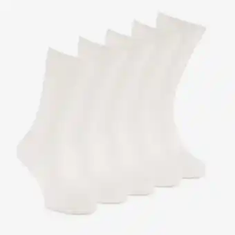 Scapino 5 paar Osaga sportsokken wit aanbieding
