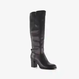 Scapino Nova hoge dames laarzen met hak zwart aanbieding