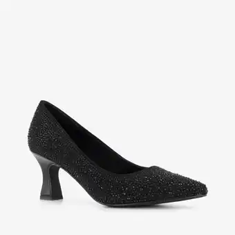 Scapino Nova dames pumps met glitters zwart aanbieding