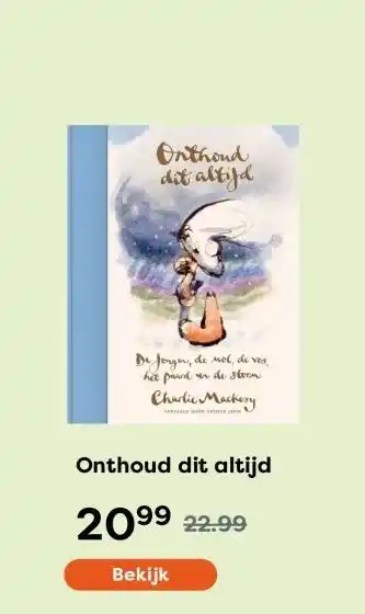 The Read Shop Onthoud dit altijd aanbieding
