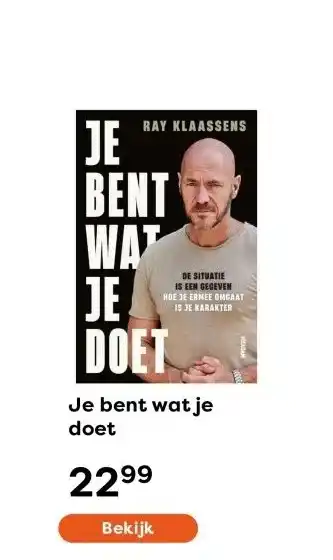 The Read Shop Je bent wat je doet aanbieding