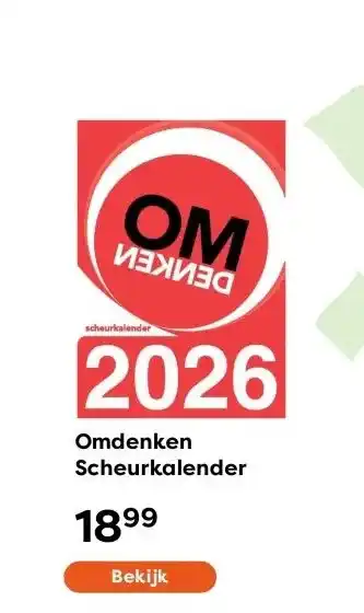 The Read Shop Omdenken Scheurkalender aanbieding