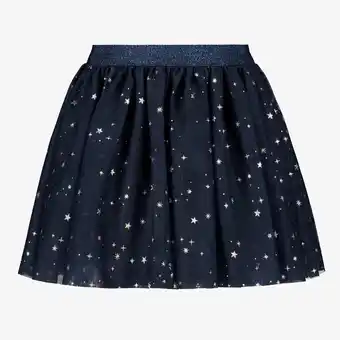 Scapino Name It meisjes rok met sterretjes blauw aanbieding