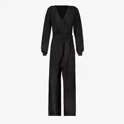 Scapino TwoDay dames jumpsuit met glitters zwart aanbieding
