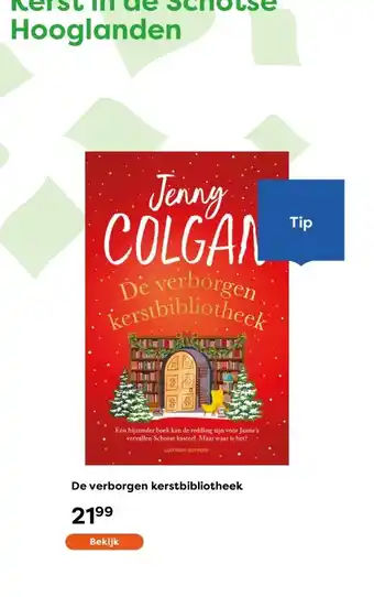 The Read Shop De verborgen kerstbibliotheek aanbieding