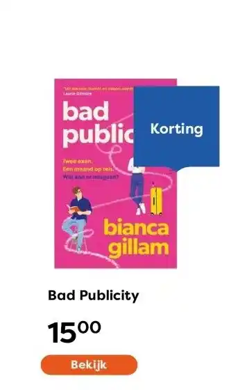 The Read Shop Bad Publicity aanbieding