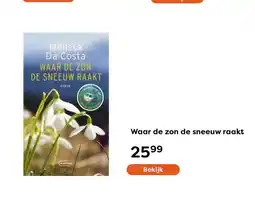 The Read Shop Waar de zon de sneeuw raakt aanbieding