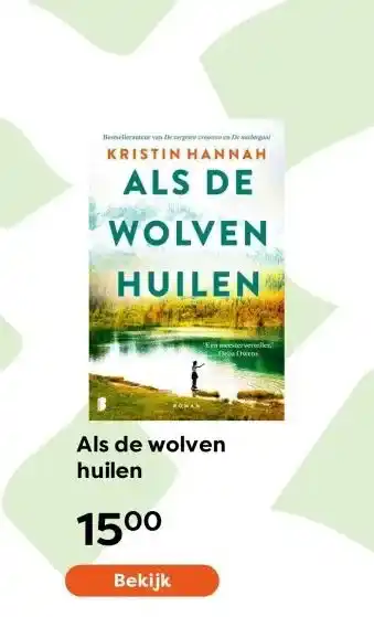 The Read Shop Als de wolven huilen aanbieding