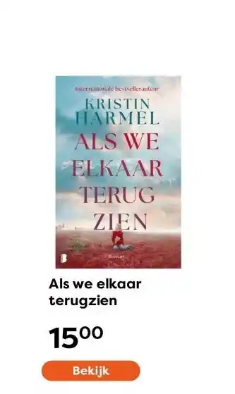 The Read Shop Als we elkaar terugzien aanbieding