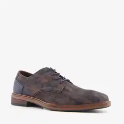 Scapino Emilio Salvatini heren veterschoenen blauw aanbieding