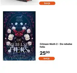 The Read Shop Crimson Moth 2 - De rebelse heks aanbieding